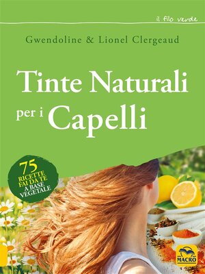 cover image of Tinte naturali per i capelli
